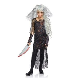 New-Girl's Killer Cockroach Costume Med 8-10